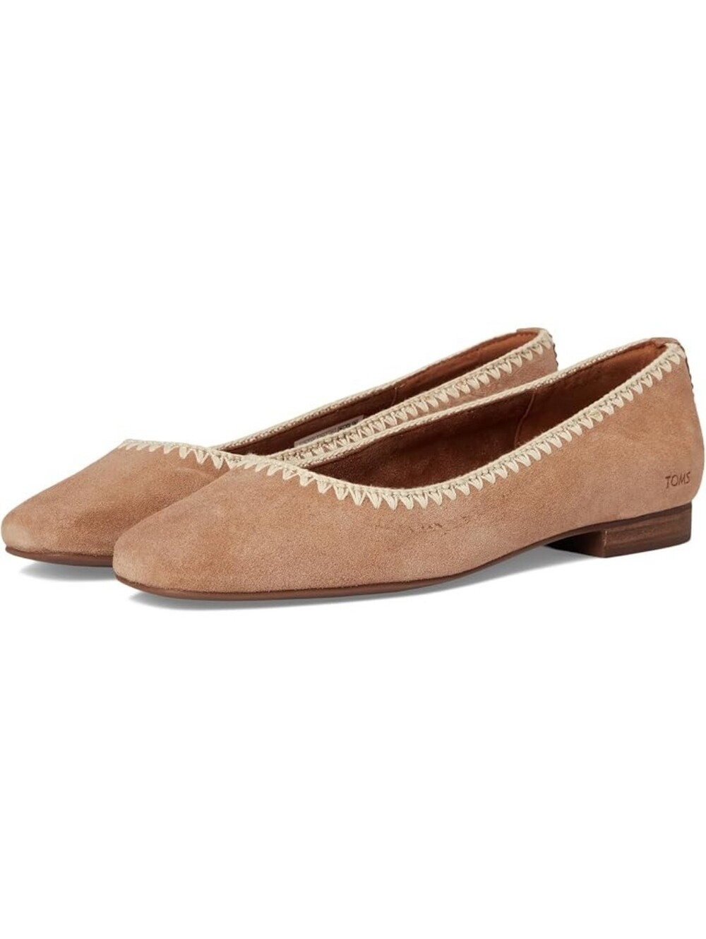 NWOT Toms Women's Briella Suede Ballet Flats